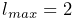 l_{max}=2